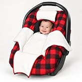 Jolly Jumper Arctic Sneak-A-Peek - Red/Black Plaid
