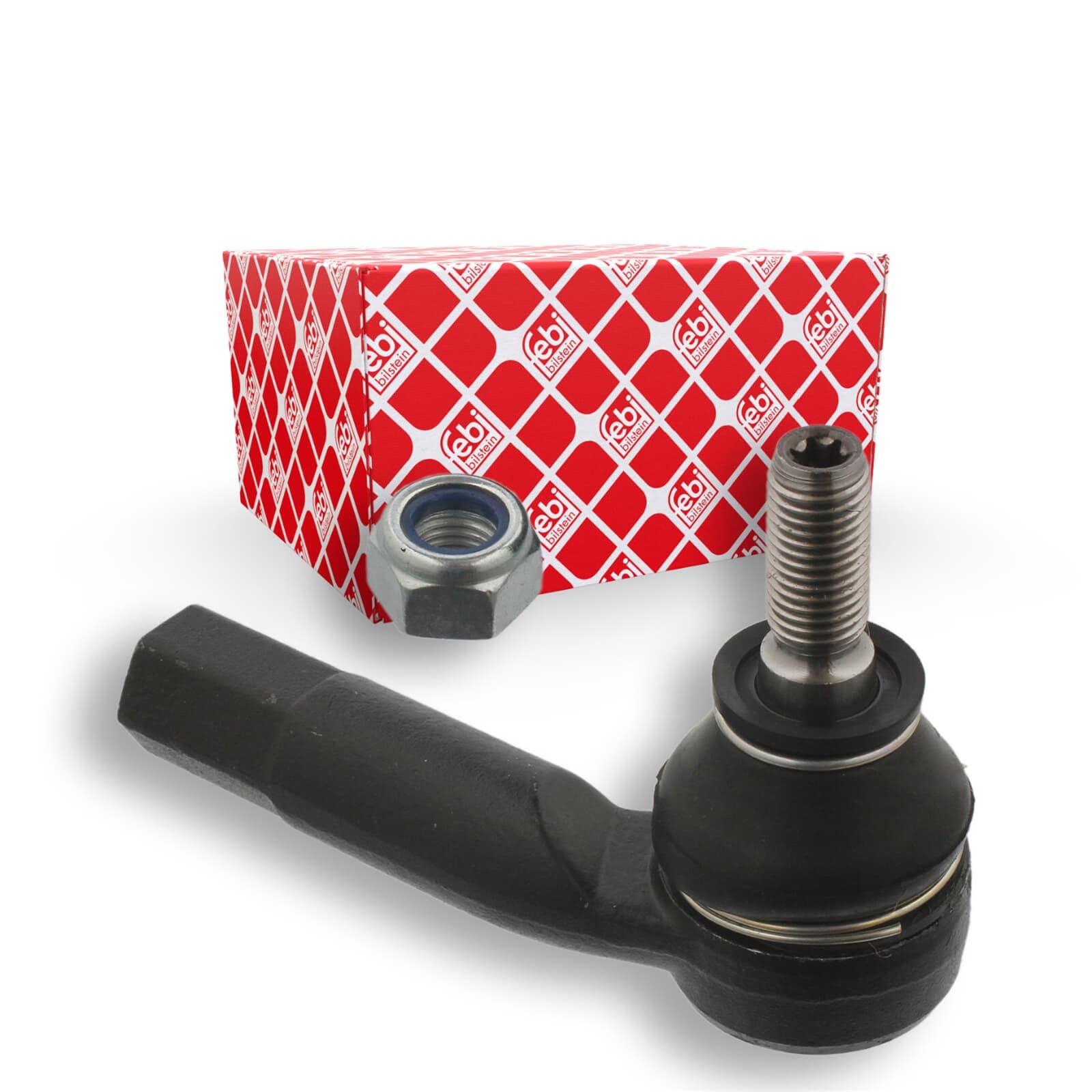 febi bilstein 14182 Tie Rod End with nut, pack of one