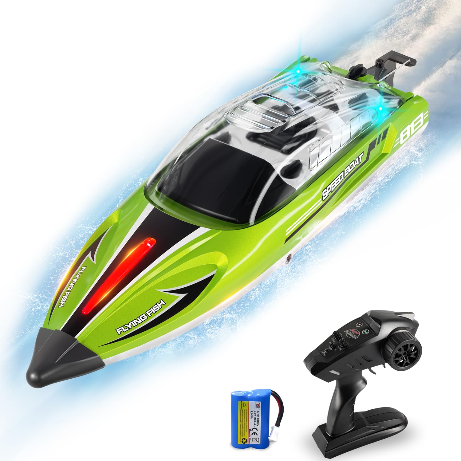 28°C Remote Control Brushless RC Racing Boats,25KM/H