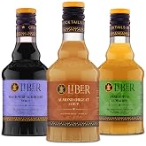 Liber &amp; Co. Syrups - 3-Pack - Real Ingredients for Any Drink (12.7 oz each) | 24 Flavors Perfect for Cocktails, Coffee, Soda, Tea and More