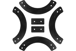 CANAMAX 735-04033 735-04032 Snowblower Paddle Kit - Compatible with 21” 2-Cycle Single Stage SnowBlowers For Mtd, Craftsman, Ryobi, Troy-Bilt, Yardman, Yard Machines, and More (2005 version and newer)