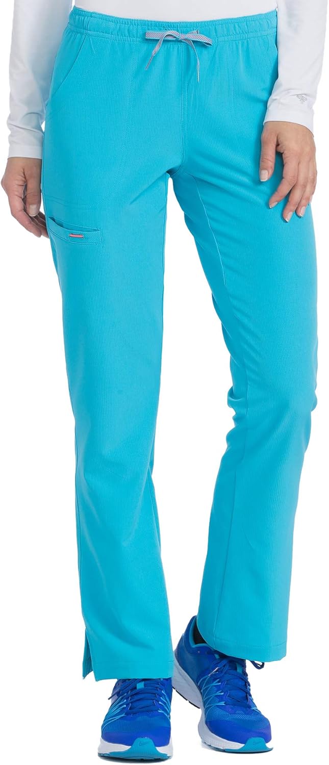 med couture air oxygen yoga waist scrub pants