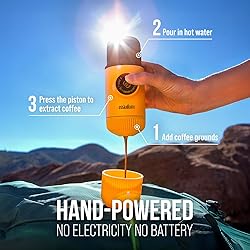 WACACO Nanopresso Portable Espresso Maker, Upgrade