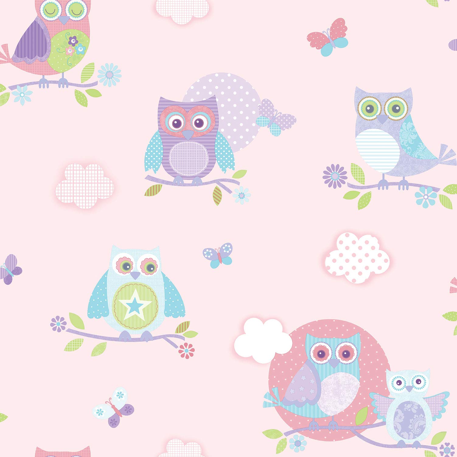 Galerie G56036 Just 4 Kids 2 Wallpaper, Pink