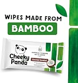 The Cheeky Panda Bamboo Face Cleanser Makeup Remover Wipes Coconut 6x25 view 2