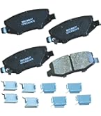 Bendix Priority1 Ceramic Brake Pads - Front Set For Chrysler, Dodge, Jeep Models