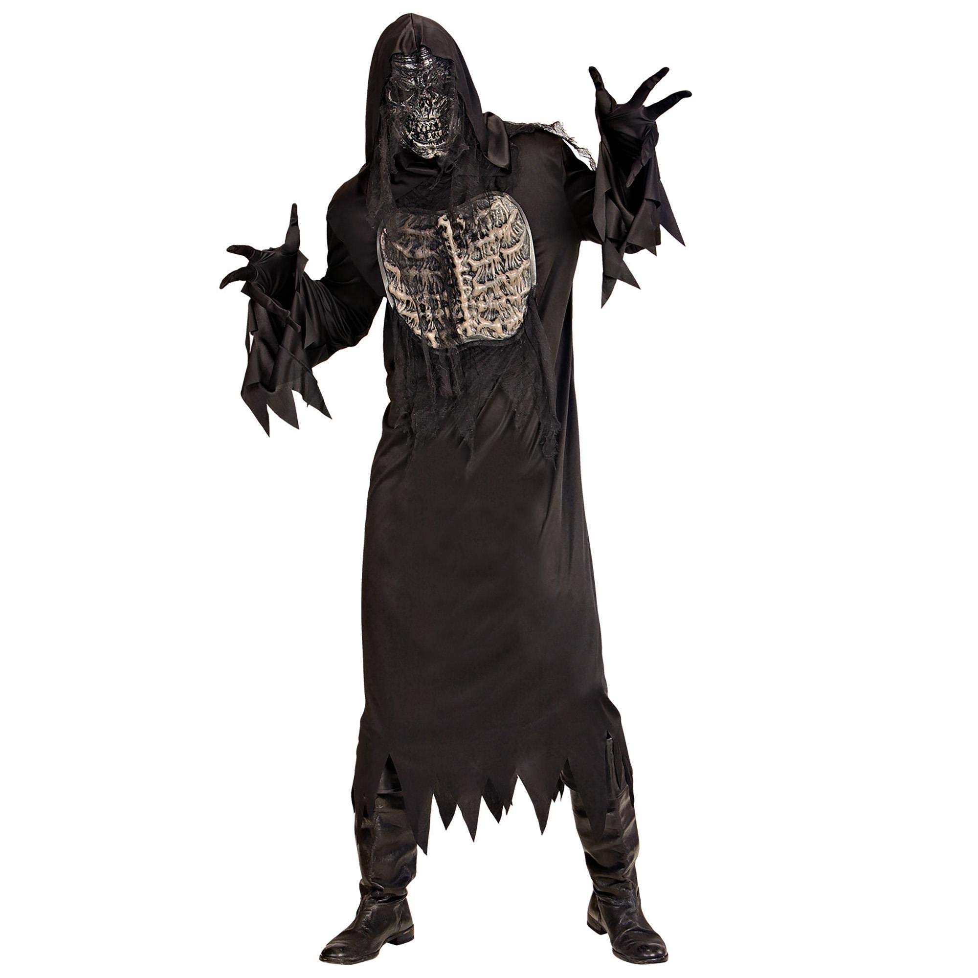 Widmann 11011737 Adult Demon Costume, Black, XL