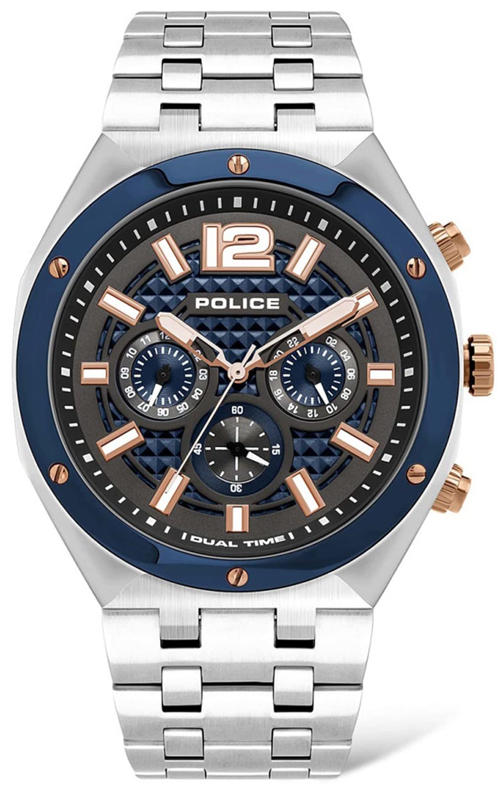 POLICE Men Stainless Steel Jewellery Set - PL15995JSTBL.61M