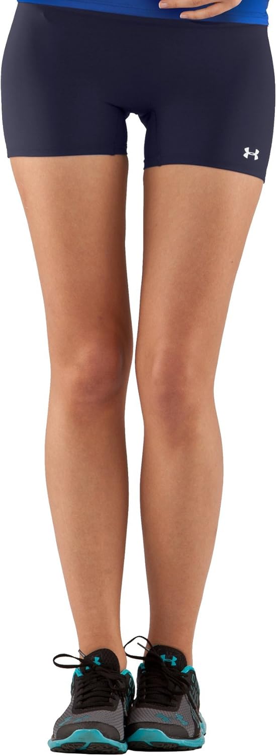 Under Armour Womens React Volleyball Shorts Navy XL Clothing