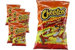 Cheetos Crunchy Flamin Hot Cheese 2 Oz - 6packs