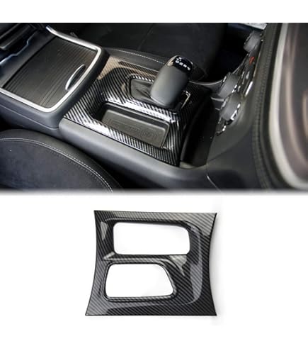 thumbnail image 2 of Fauful Center Console Shifter Bezel Bin Mat For 2015-2023 Dodge Charger – Direct Replacement OEM # 68398671AA 2 of 11