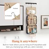 Lifewit Travel Toiletry Bag Large Hanging Makeup Organizer Water Resistant view 6