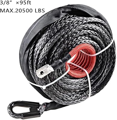 Corde de treuil synthétique