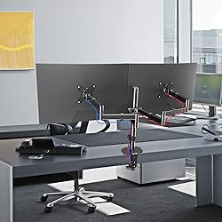 Pholiten Dual Monitor Stand for 13-32inch