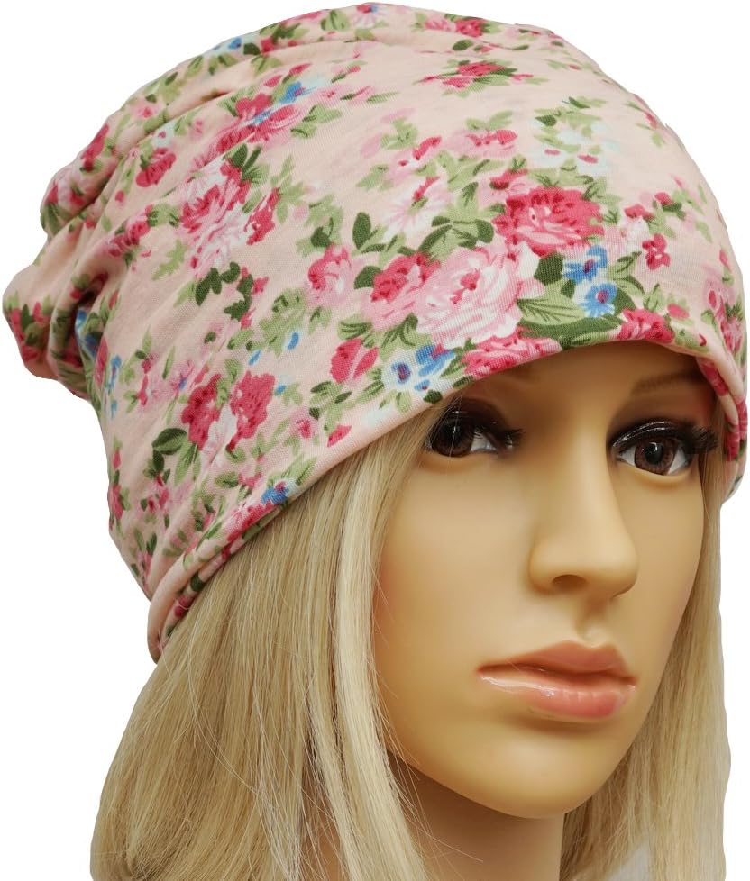 Paladoo Womens Slouchy Beanie Hat Chemo Sleep Cap Infinity Scarf Turban Cancer Headwear