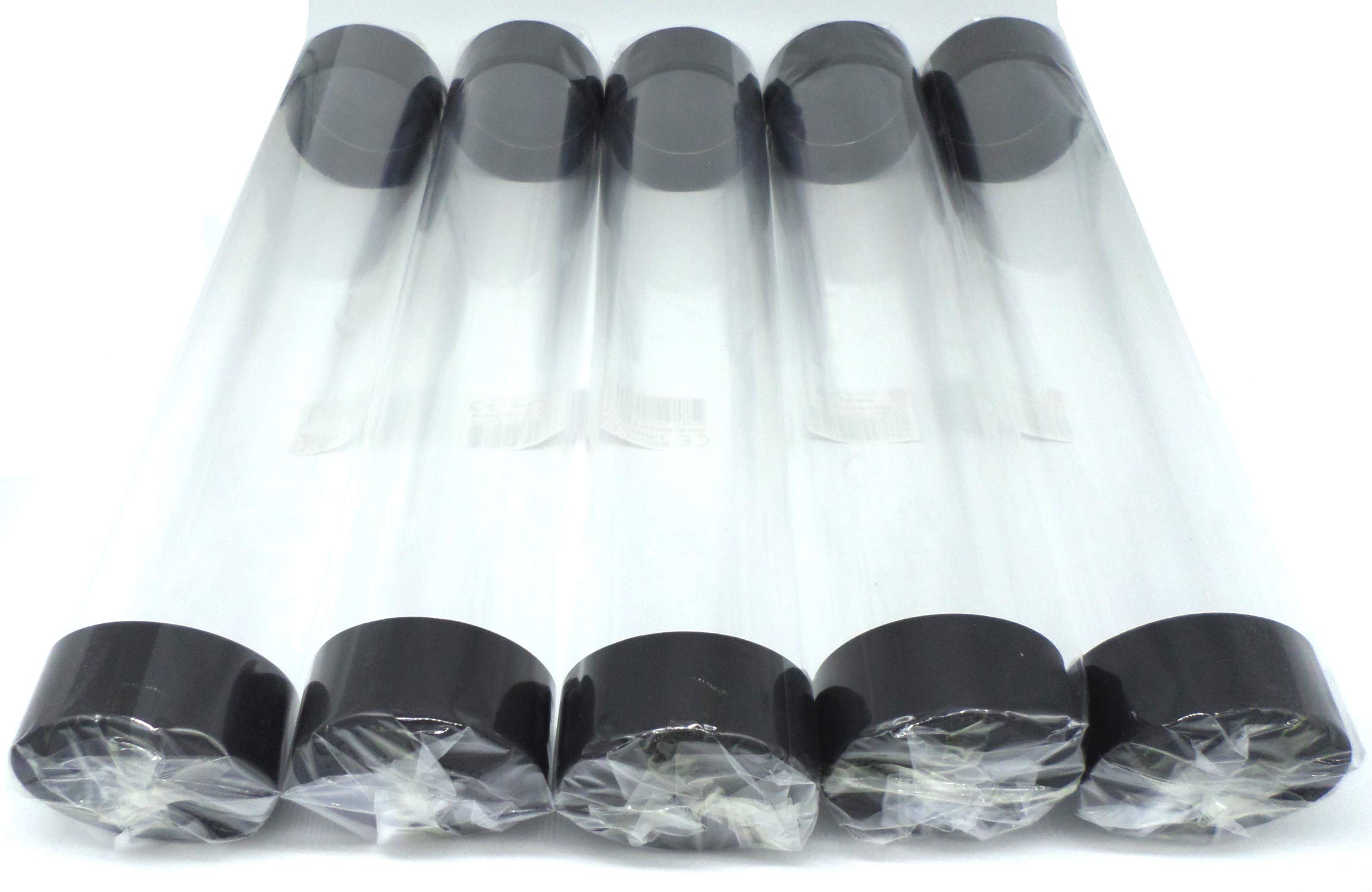 docsmagic.de 5 x Playmat Tube Big Transparent Clear - 7 x 36 cm - Poster Artwork — image 1