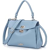 Angel Kiss Small Top Handle Satchel Purses and Handbags for Women Soft Vegan Leather Tote Shoulder Bag
