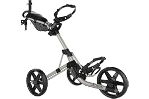 Clicgear Model 4.0 Golf Push Cart, 3-Wheel Foldable Walking Golf Cart