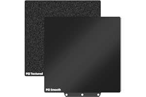 UniTak3D PEI Build Plate 235mm for Flashforge Adventurer 5M Upgrade Powder-Coated Printing Platform Flexible Smooth/Textured 