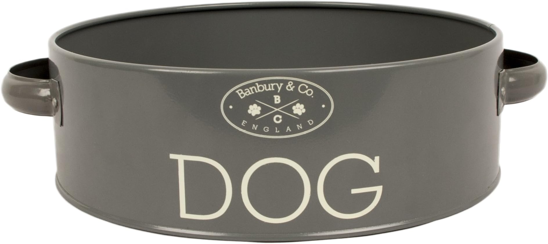 Banbury & Co Dog Feeding Tin, clear