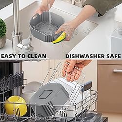 Silicone Air Fryer Liners for CHEFMAN 2 Qt Mini Air