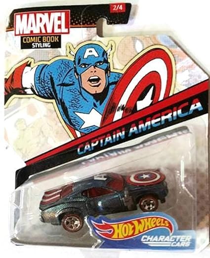captain america hot wheels