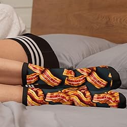 Jinjinkiang I Love Bacon Fried Bacon Slices Unisex
