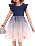 Flypigs Toddler Tutu Dress Girls Ruffle Tulle