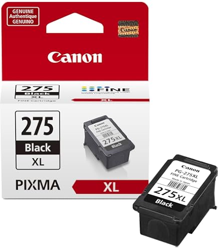 Canon PG-275 XL Black CL-276 Color Ink Cartridges (Retail Canon PG-275 XL Black CL-276 Color Ink Cartridges (Retail