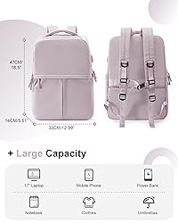 CADOLIM Large Travel Backpack For Women Laptop