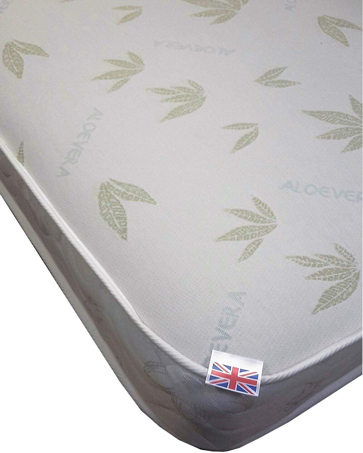 Capital Beds Aloe Vera Memory Foam Sprung Mattress AVMS (Single 90cm x
