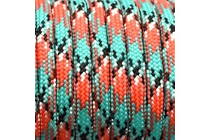 SACOORA 1pcs 100ft 550 Paracord Parachute Cord Lanyard Mil Spec Type III 7 Strand Core