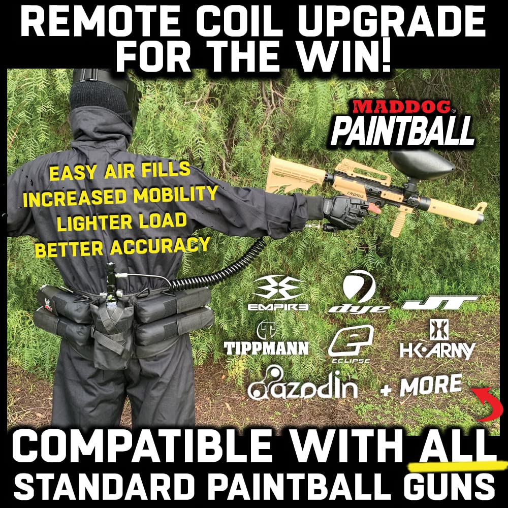 Mua Maddog Heavy Duty Paintball Tank Remote Coil CO2 / High Pressure