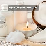 Zuvo Tea Lights Candles 4 Hour Burn Unscented White 50 Pack 3.8 x 1.3 cm view 8