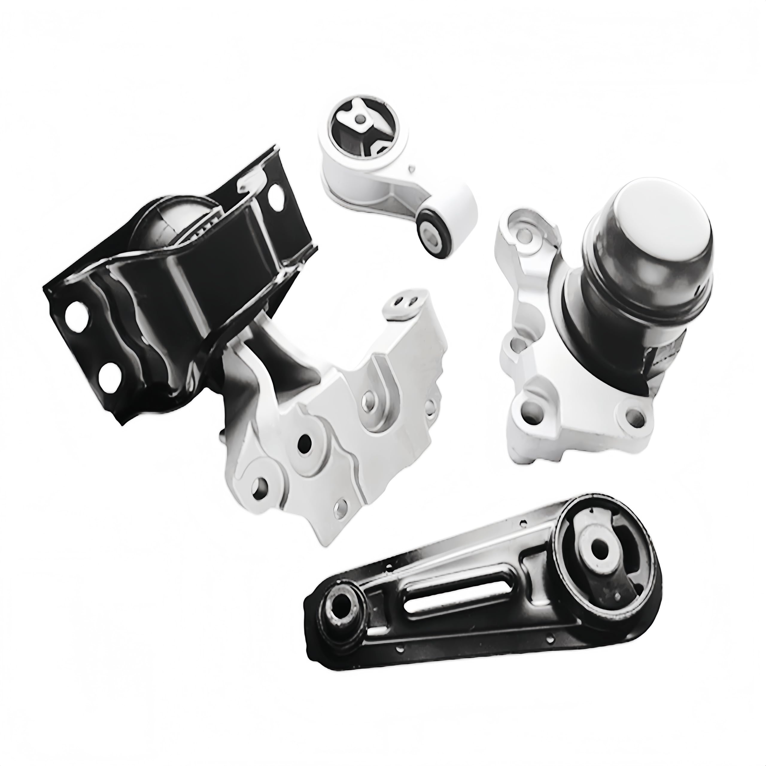 Photo 1 of 4Pcs Engine Motor Mount kit Compatible with Nissan Rogue 2008 2009 2010 2011 2012 2013 2.5L 2014 2015 Rogue Select 2.5L 2WD A7370 A7384 A4351 A4352
