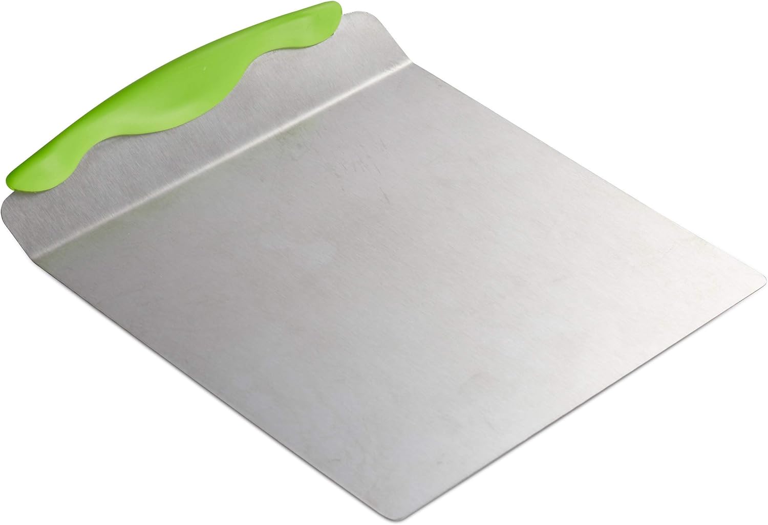 Relaxdays Tortenheber Edelstahl, Kuchenheber, Kuchenschaufel, viereckig, XL, mit Griff, B x T: ca. 20 x 24 cm, silber