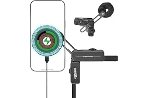 Wireless Charger Phone Mount,Screen Clip Phone Holder,Magnetic Car Charger Mount for Tesla Model 3/Y/S/X/Cybertruck,Cellphone