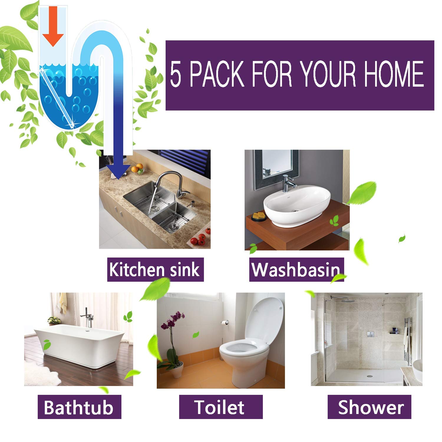 Limpie el desagüe Strick, mantenga limpios los tubos de drenaje ...