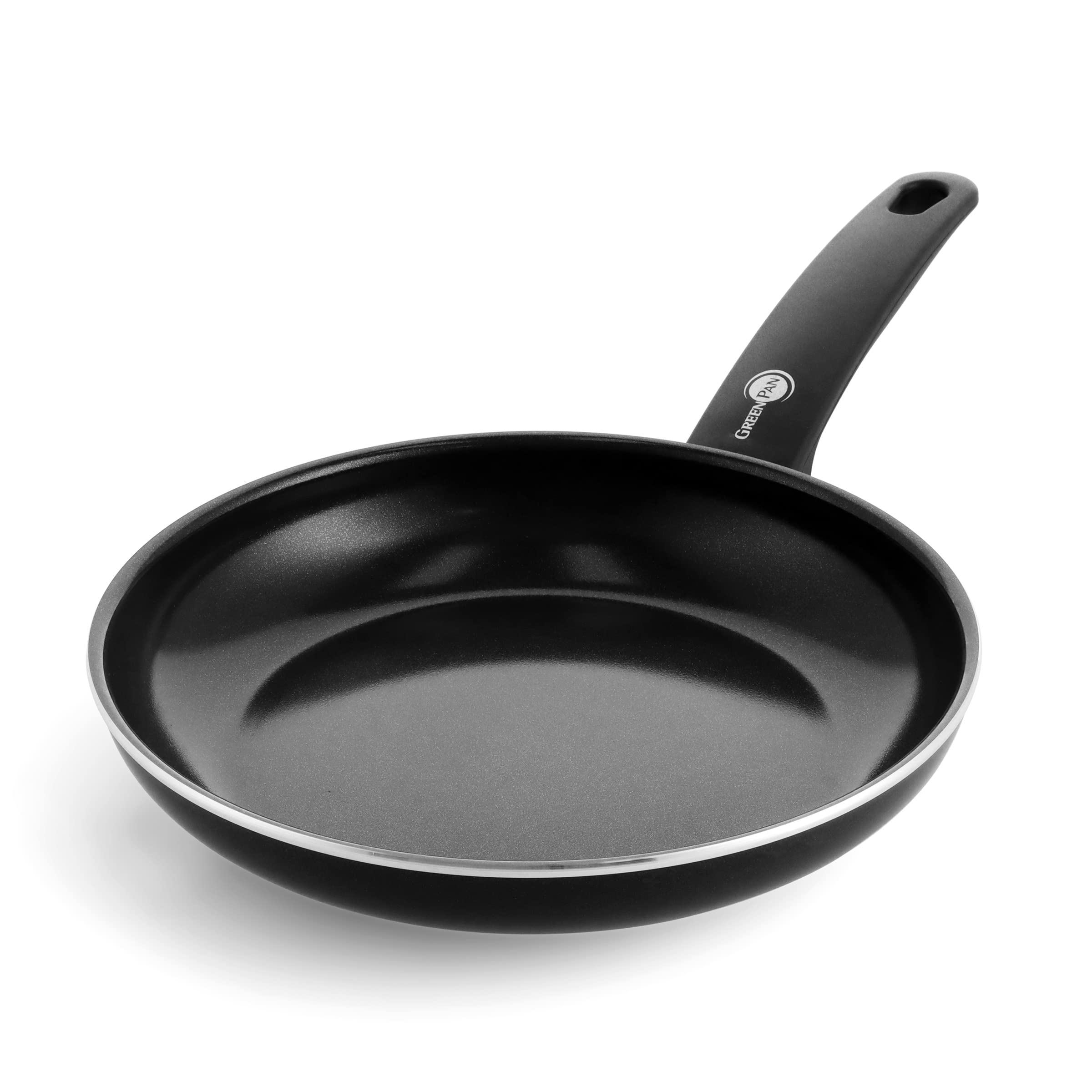 GreenPan Cambridge Healthy Ceramic Nonstick 26 cm Frying Pan Skillet, PFAS Free, For all hobs including Induction, Oven Safe up to 160°C, Black — image 1