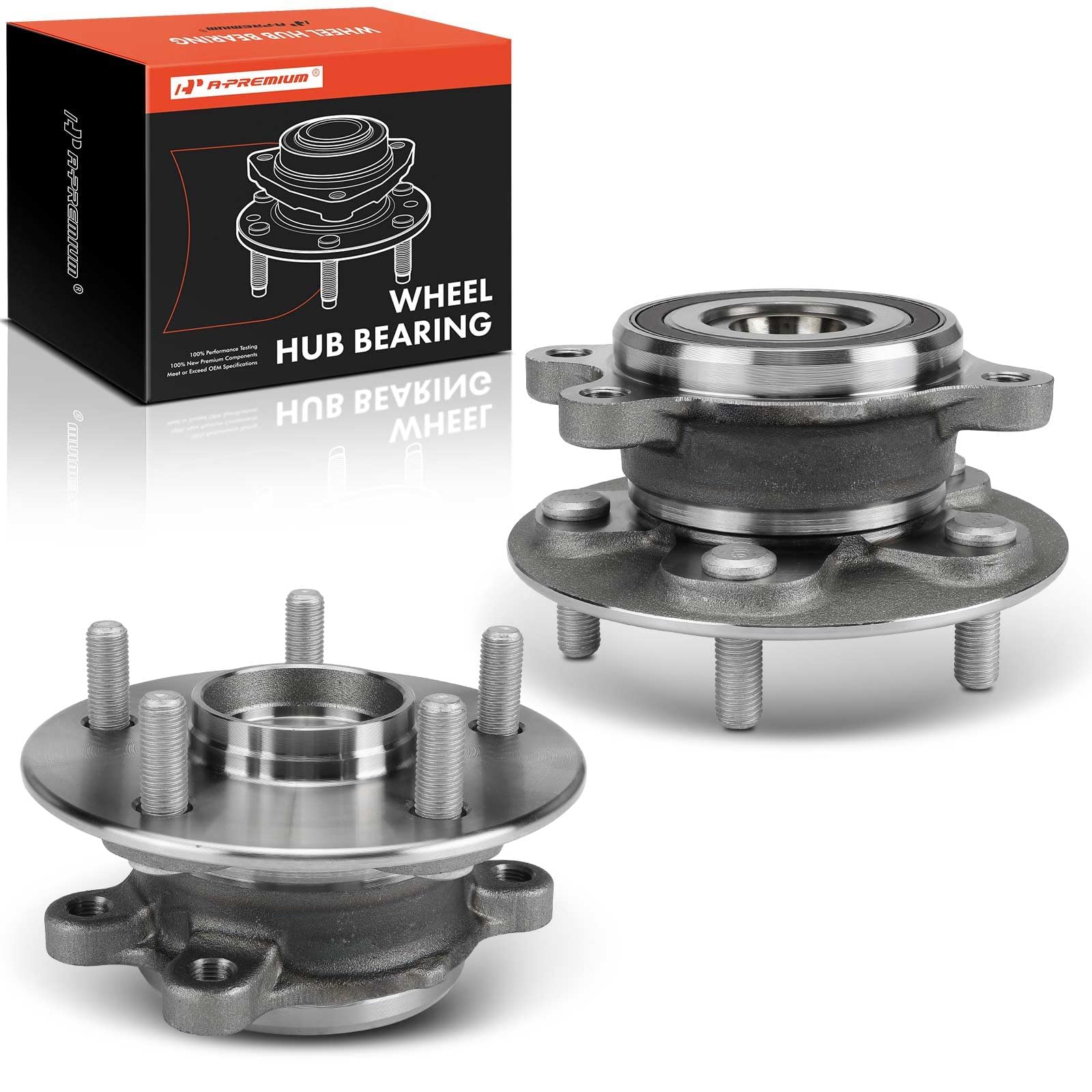 Photo 1 of A-Premium 2 x Front Wheel Bearing and Hub Assembly with 5-Lug Compatible with Toyota Camry 2018-2024, RAV4 2019-2023, Avalon 2021, Venza 2021-2023 & Lexus ES250 2021-2024