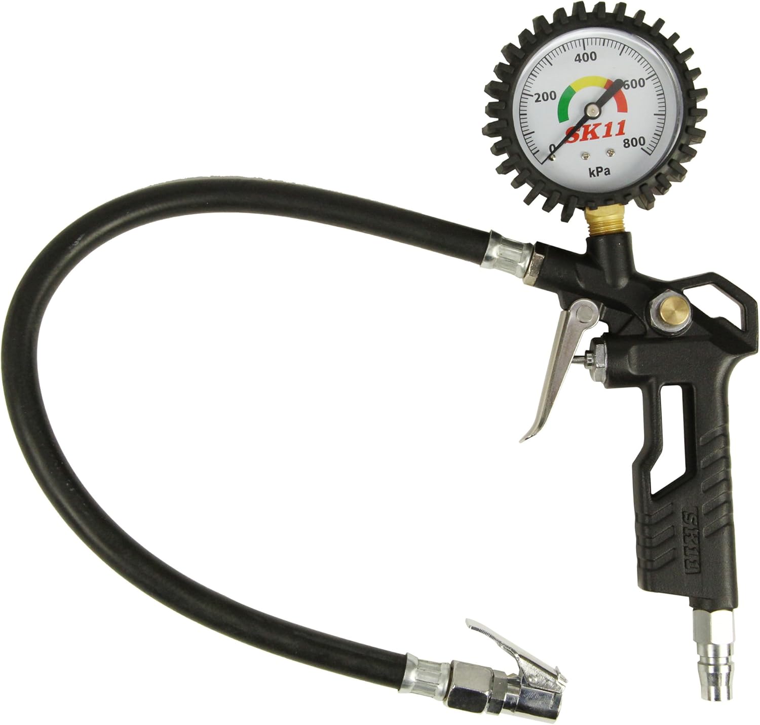 SK11 エアチャックガン グリップ ホース長 400mm ATG-001