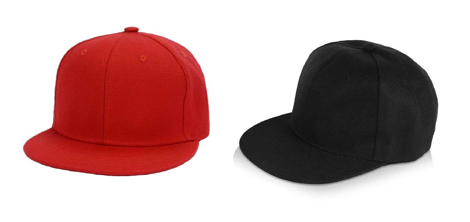 red hip hop cap