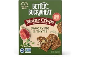 Maine Crisp Savory Fig & Thyme Crisps, 4 oz
