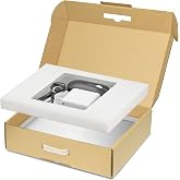 Yutrchey Laptop Shipping Box with Protection Foam for up to 17 Inches Notebook, Cardboard Laptop Box for Shipping, Secure Mailing Boxes