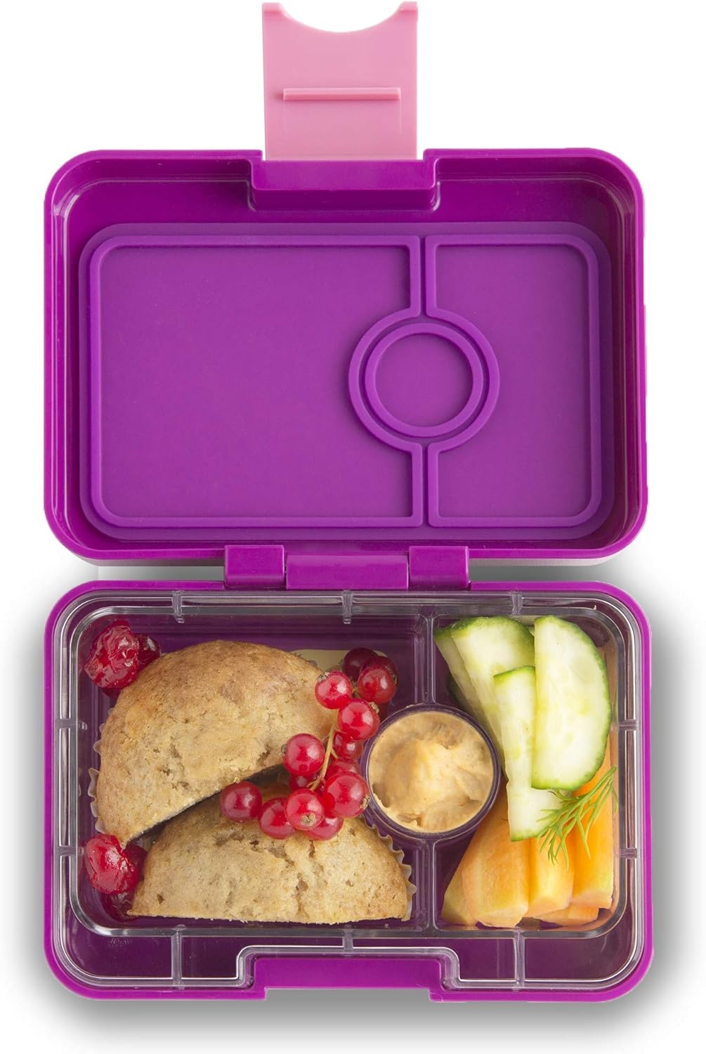 Yumbox Mini Snack Leakproof Snack Box Bijoux Purple Amazon.co.uk