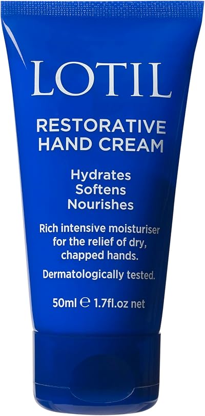Lotil Restorative Hand Cream 50ml for Very Dry Chapped Cracked Skin