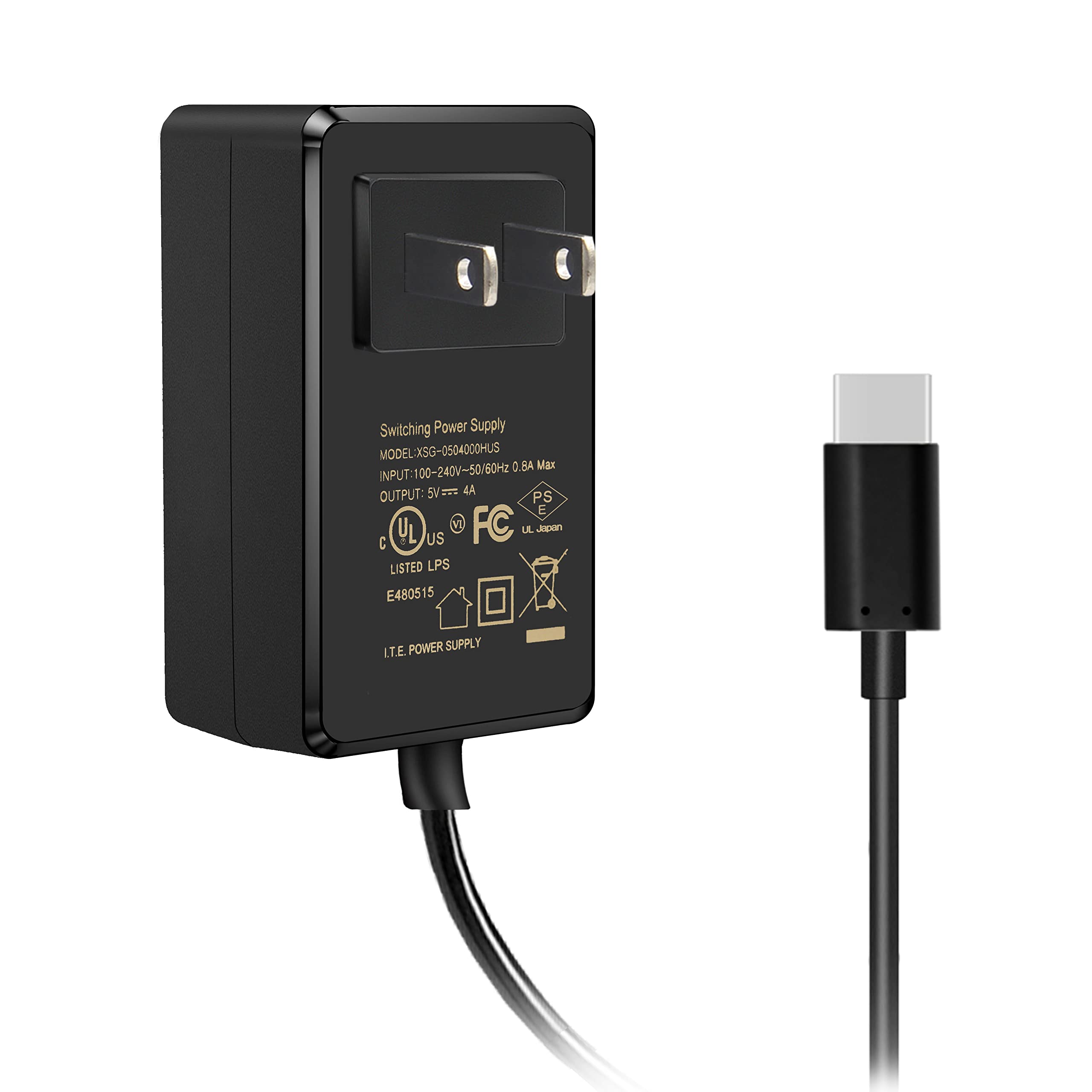 Mua Power Supply for Raspberry Pi 4, 20W 5V 4A USB C Power Adapter Type ...