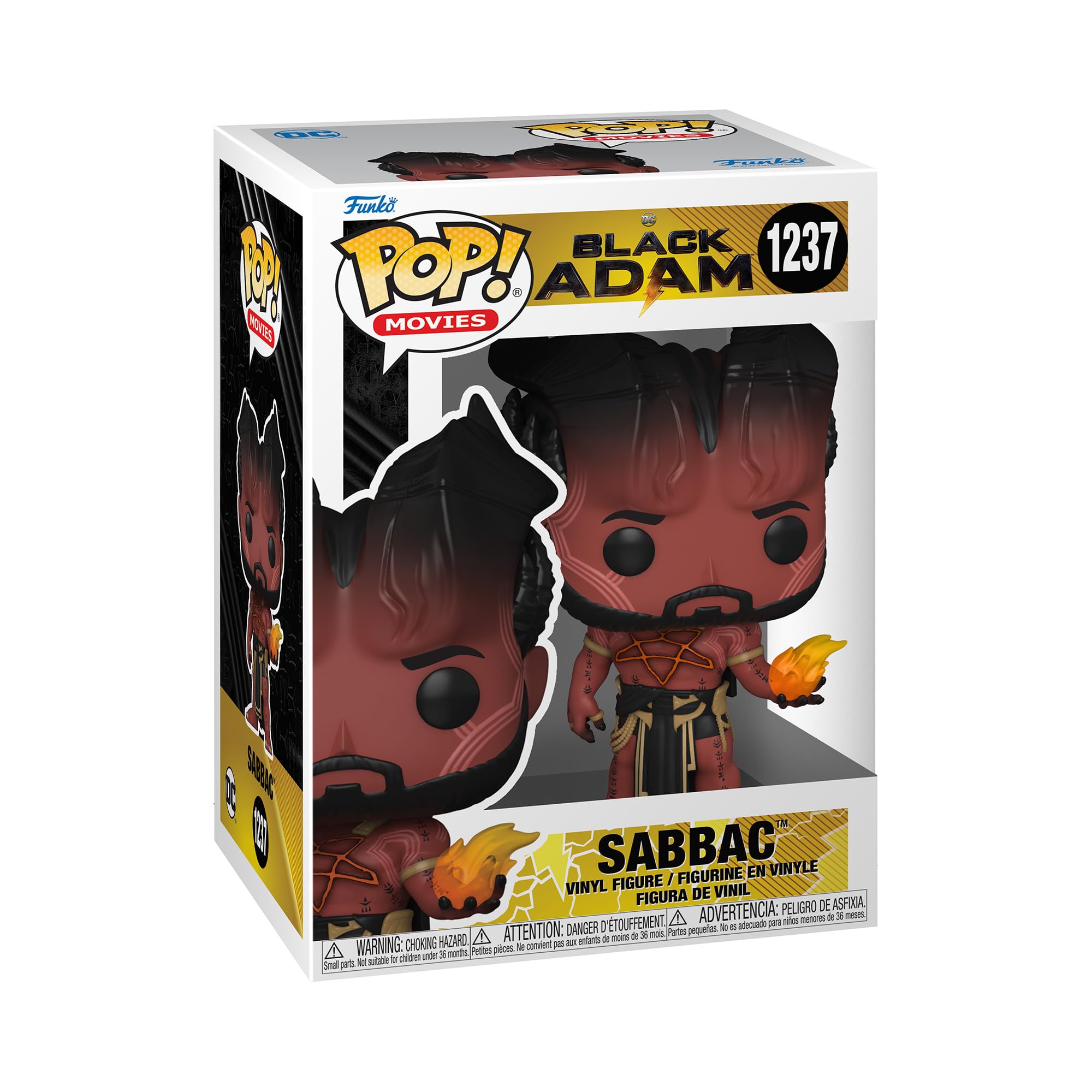 Funko POP! Movies: DC - Black Adam - Sabbac - Collectable Vinyl Figure - Gift Idea - Official Merchandise - Toys for Kids & Adults - Movies Fans - Model Figure for Collectors and Display