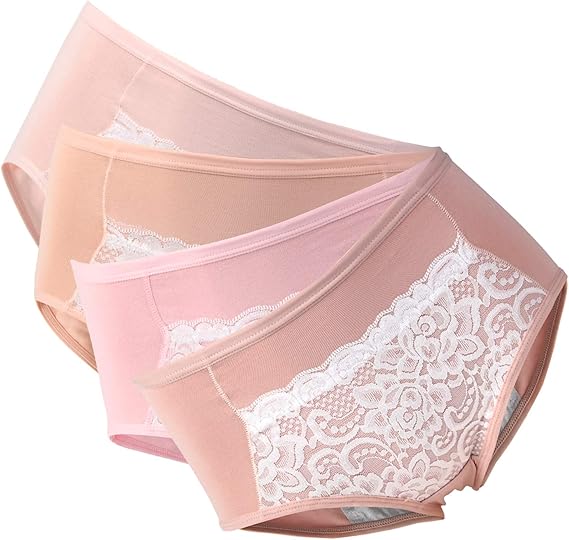 Amazon Mary S Chue ポケット付き サニタリー ショーツ レディース セット レース 綿 コットン かわいい 女性 下着 サニタリーショーツ 通販