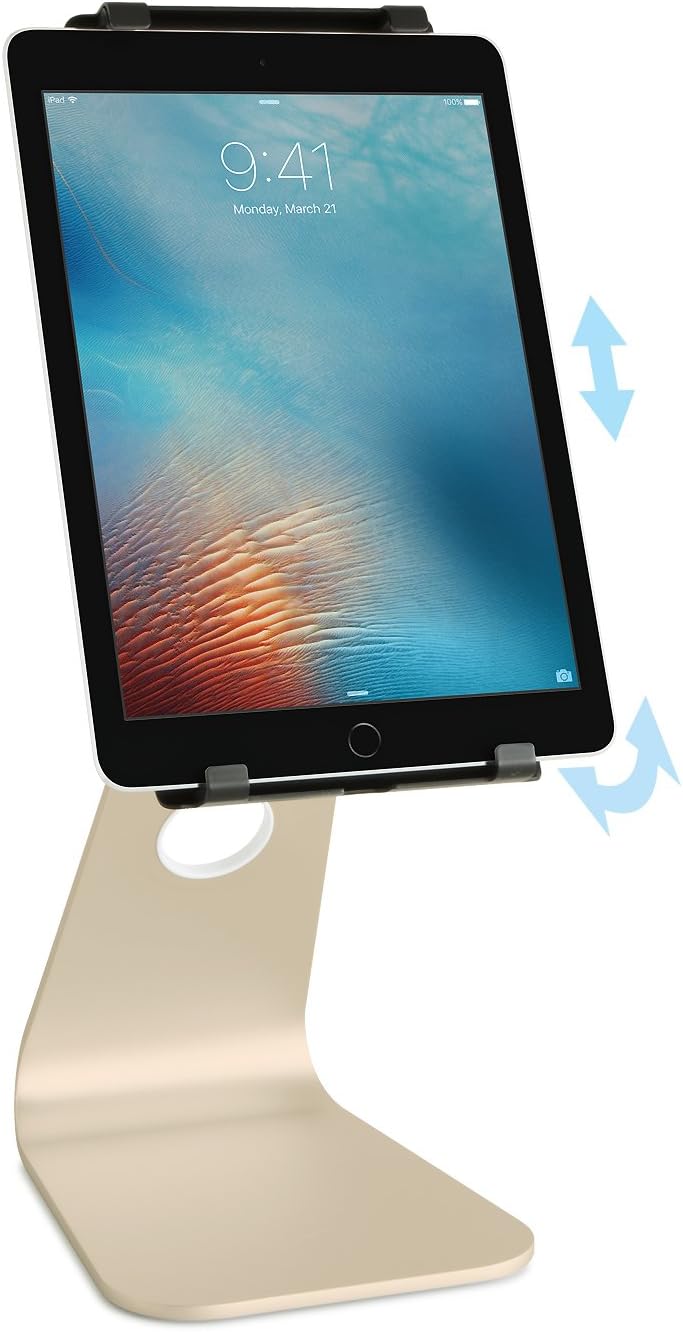 Rain Design mStand iPad / iPhone Stand Series - mStand Tabletpro 9.7-10.5" (iPad Pro/Air), Gold, Tabletpro 9.7" - Image 3